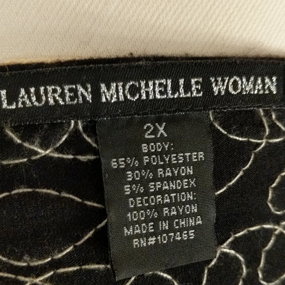 Work! Lauren Michelle Blouse - Picture 5 of 6